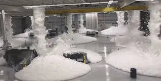Sistema contra incêndio de espuma